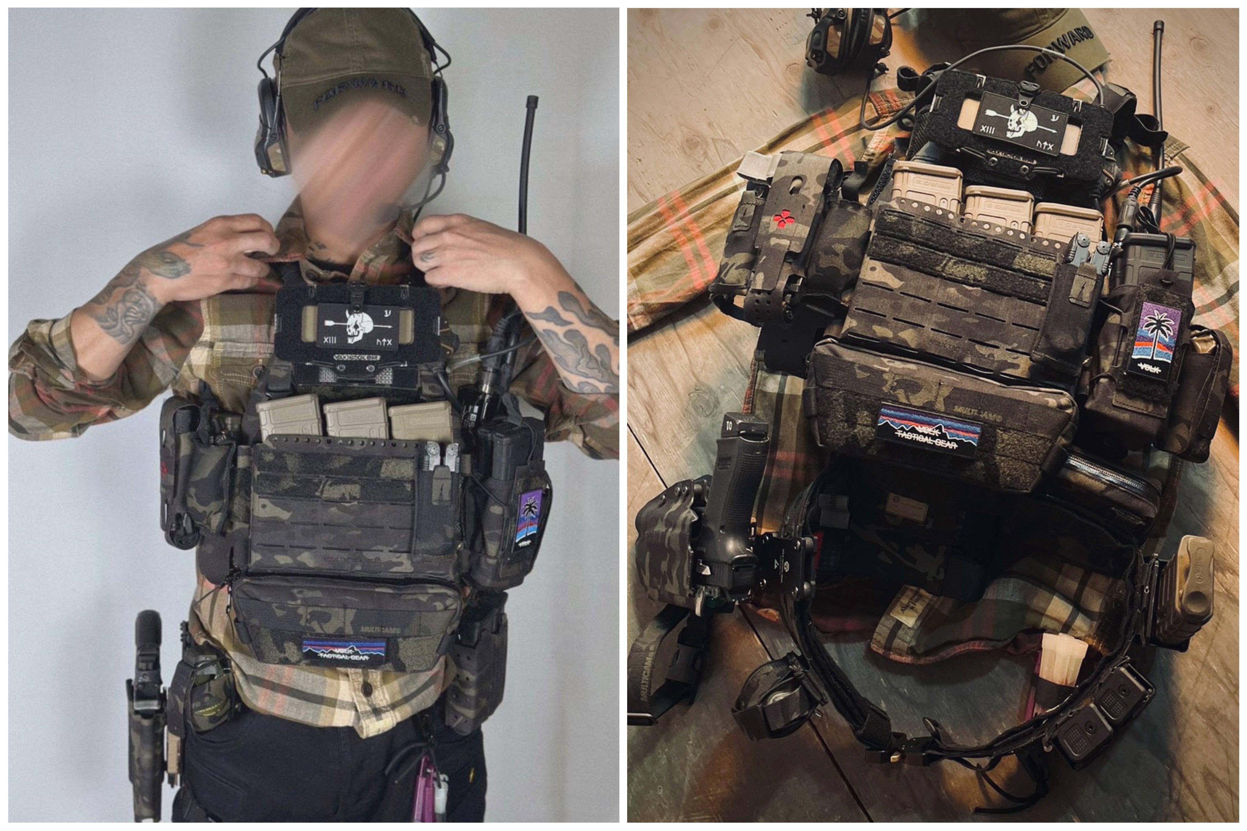 volk tactical gear プレートキャリア VPC MCBK+α-