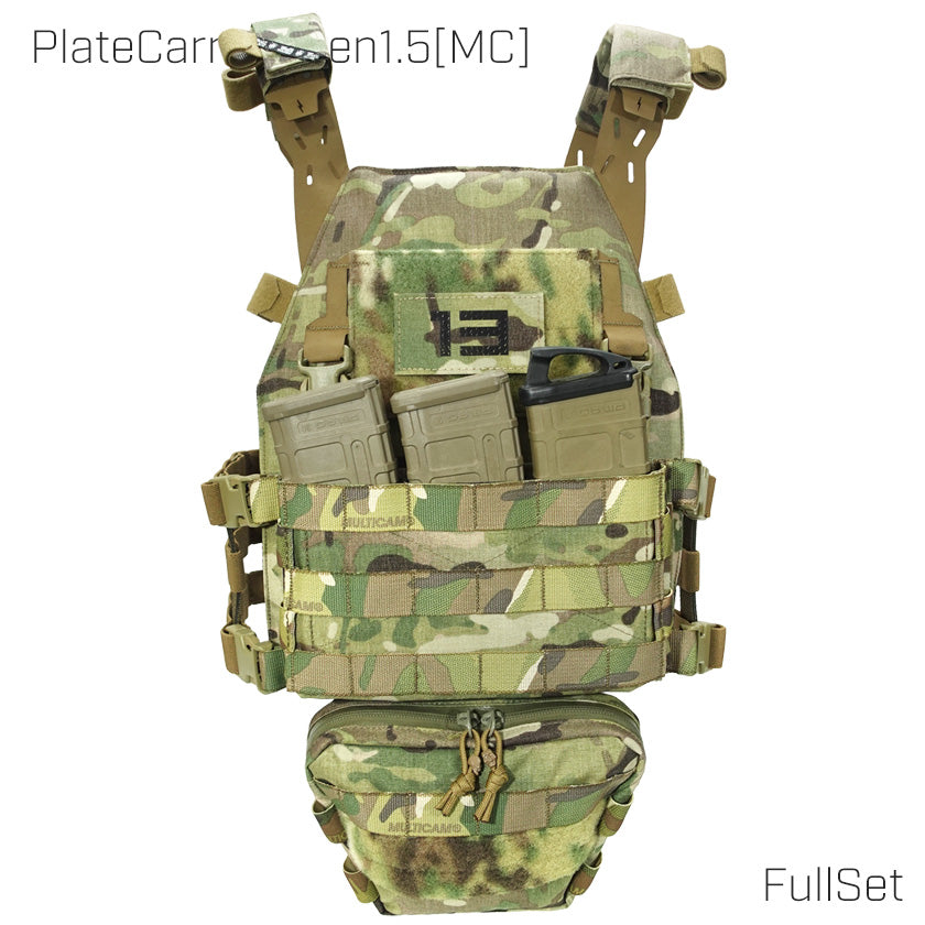 【最上級品】Volk Tactical Gear PLATE CARRIER SET(BK) 個人装備