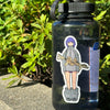 VTG × 3MI Combat Shirts Girl Sticker
