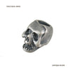 SKULL BEAD / ANTIQUE SILVER