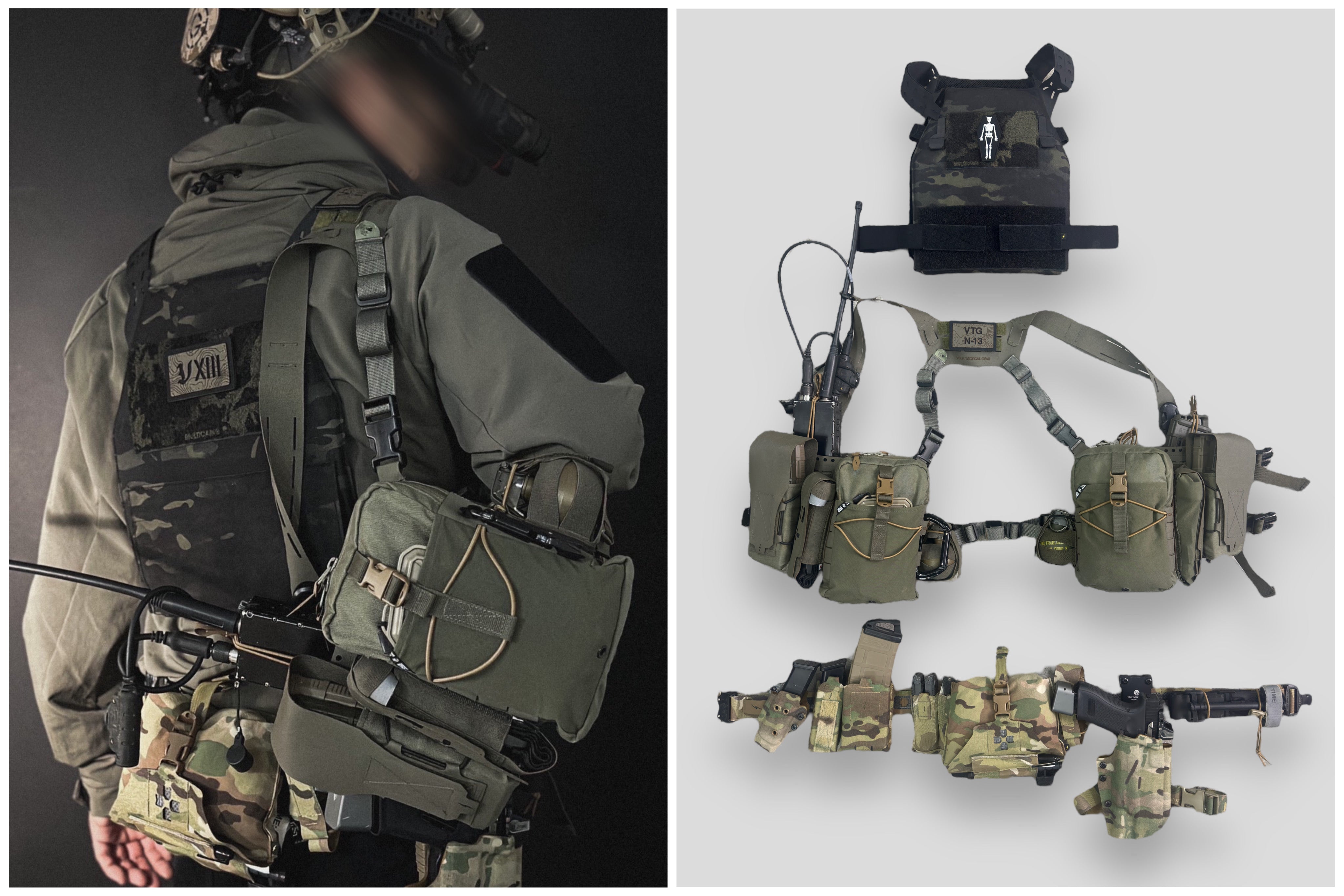 VOLK TACTICAL GEAR（ボルク タクティカルギア）製品一式 - 個人装備