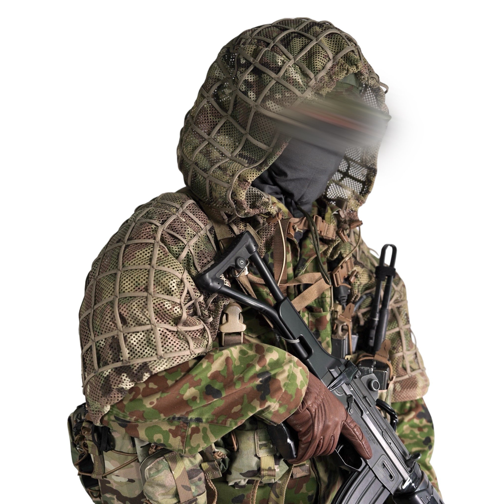 AGG / VTG MAMUSI GHILLIE - HOOD & SHOULDER – VOLK TACTICAL GEAR