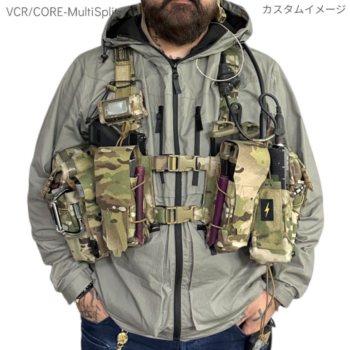 VOLK TACTICAL GEAR ModularBag マルチカムアリッド-