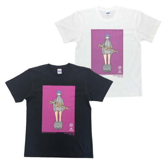 VTG × 3MI Combat Shirts Girl Tee