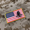 MADE IN USA 実物 DEVGRU レッドチーム フラッグパッチ (50)