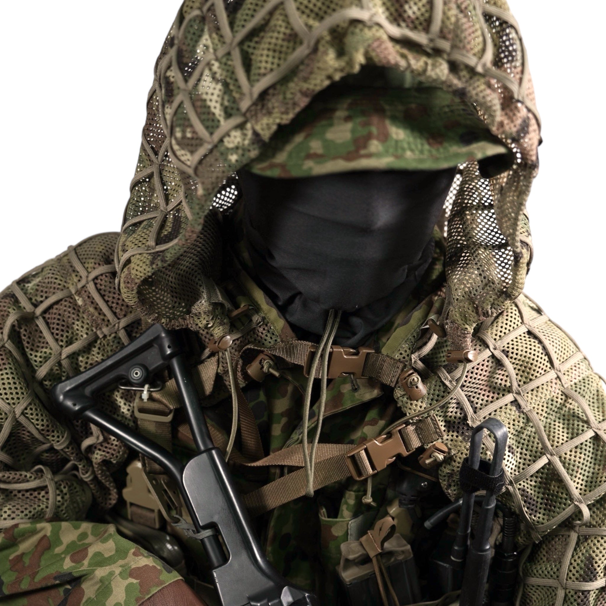 AGG / VTG MAMUSI GHILLIE - HOOD & SHOULDER – VOLK TACTICAL GEAR