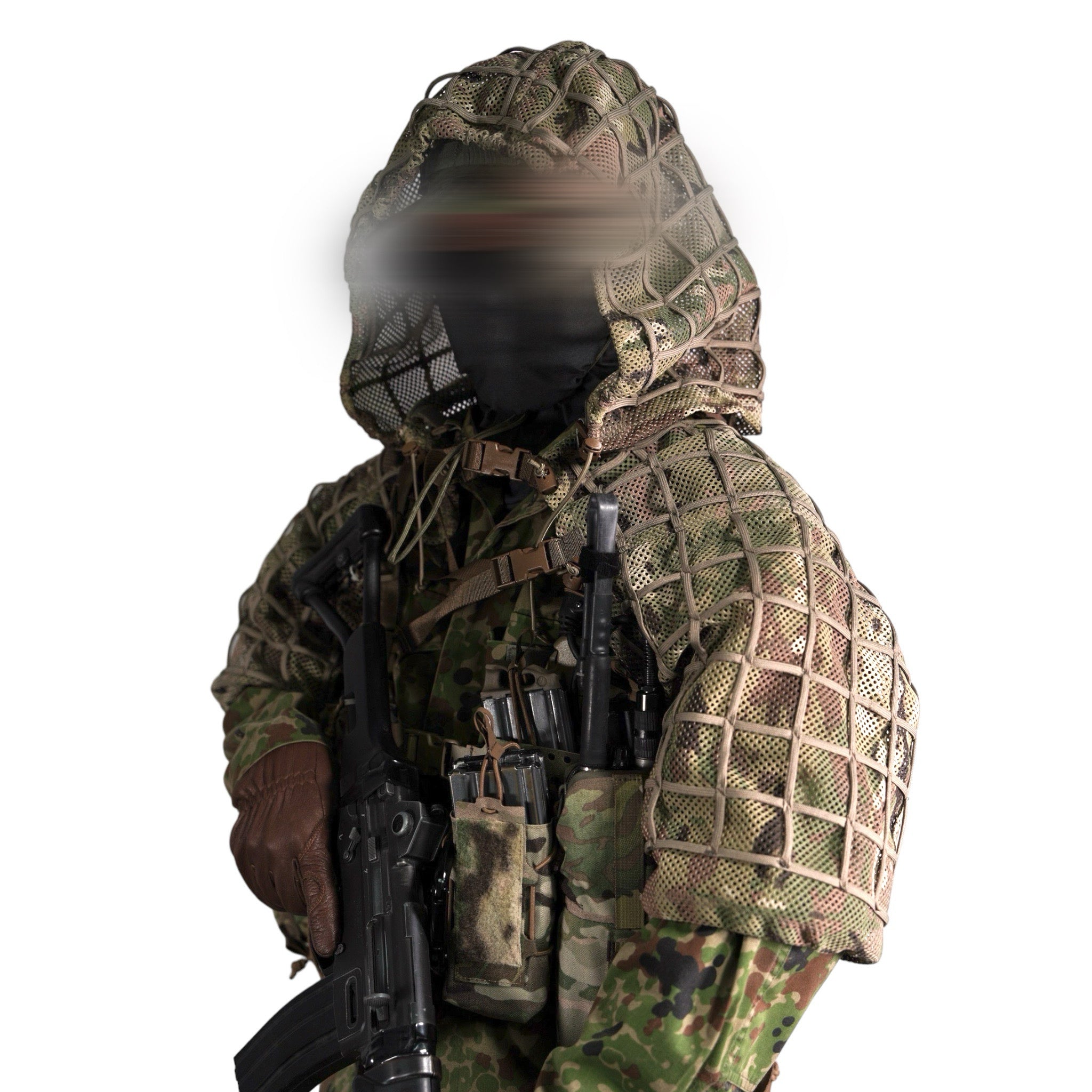 AGG / VTG MAMUSI GHILLIE - HOOD & SHOULDER – VOLK TACTICAL GEAR