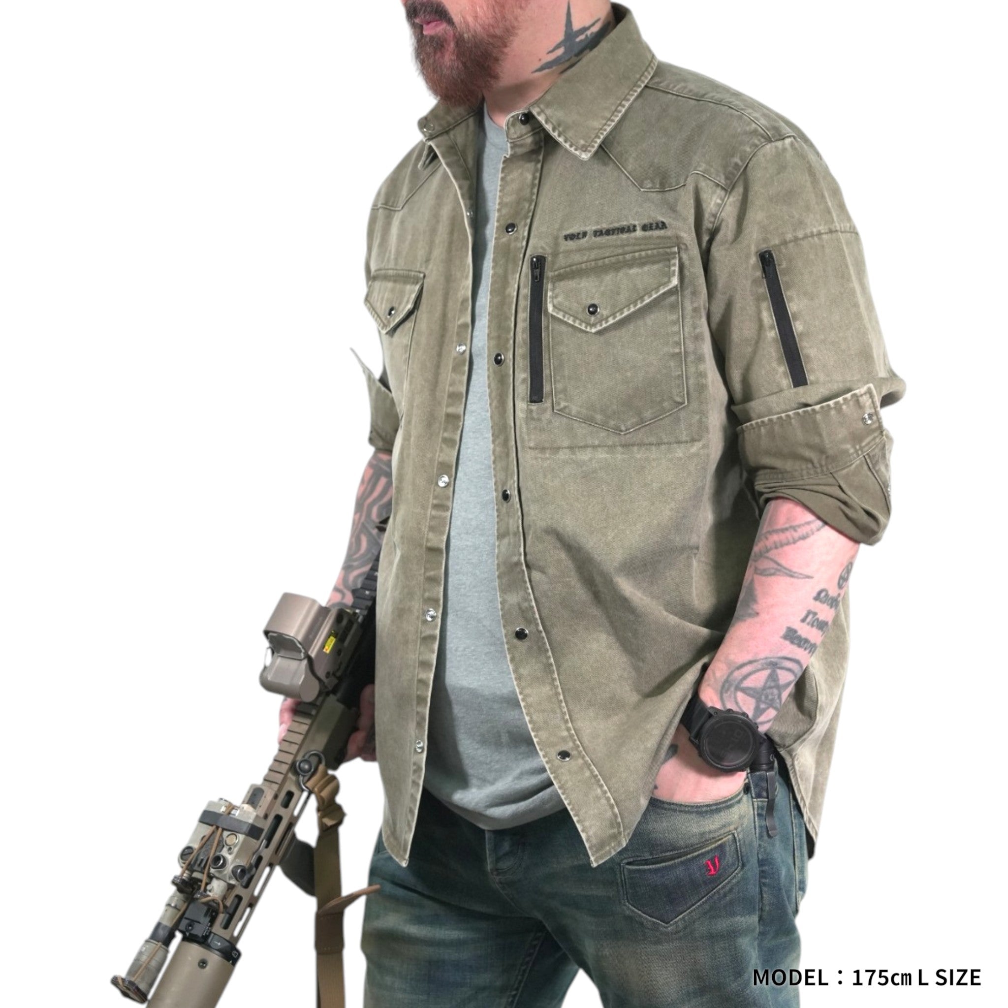 Grayman Long Sleeve Vintage – VOLK TACTICAL GEAR