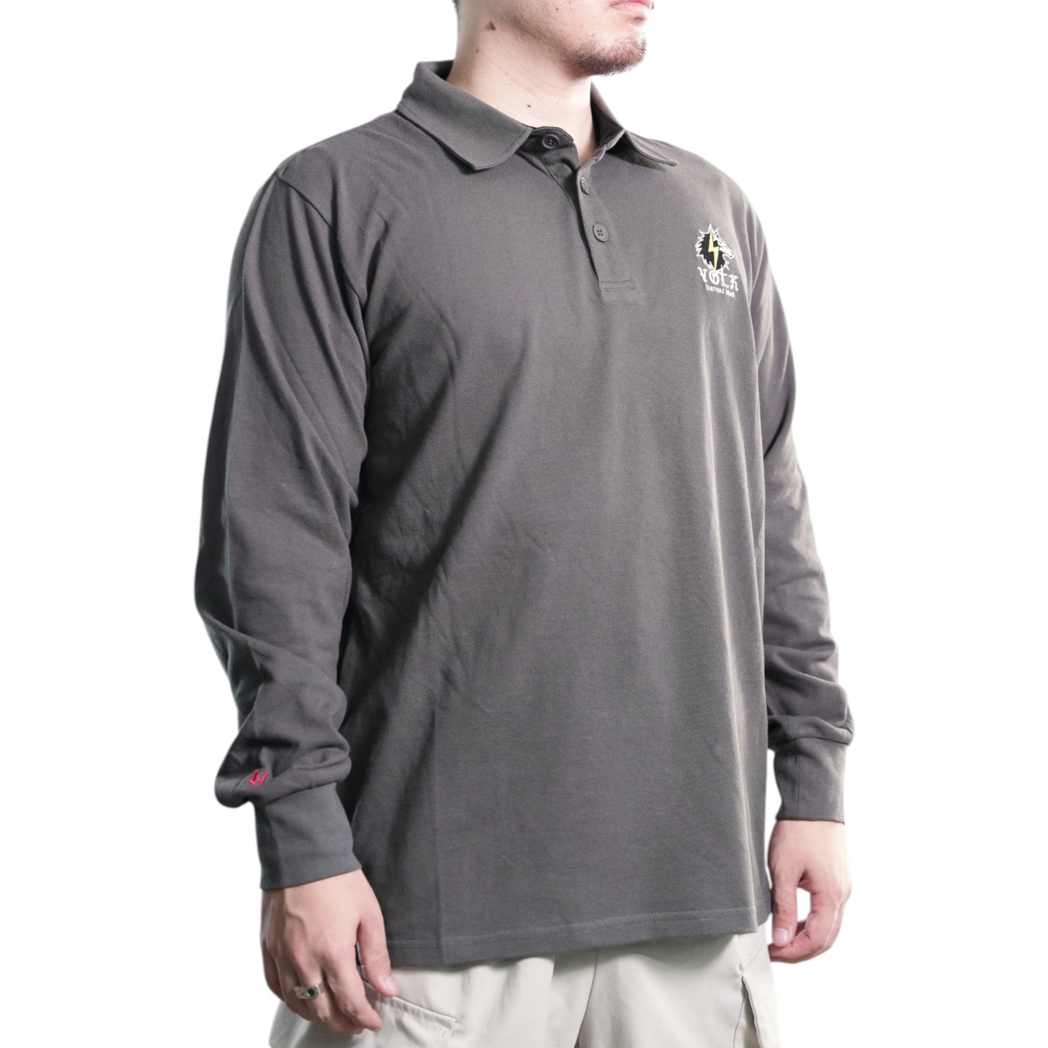 Iconic Polo Long Sleeve – VOLK TACTICAL GEAR