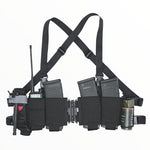 Ez-Rig VTG Edition chest rig featuring adjustable straps and pockets for gear and equipment.