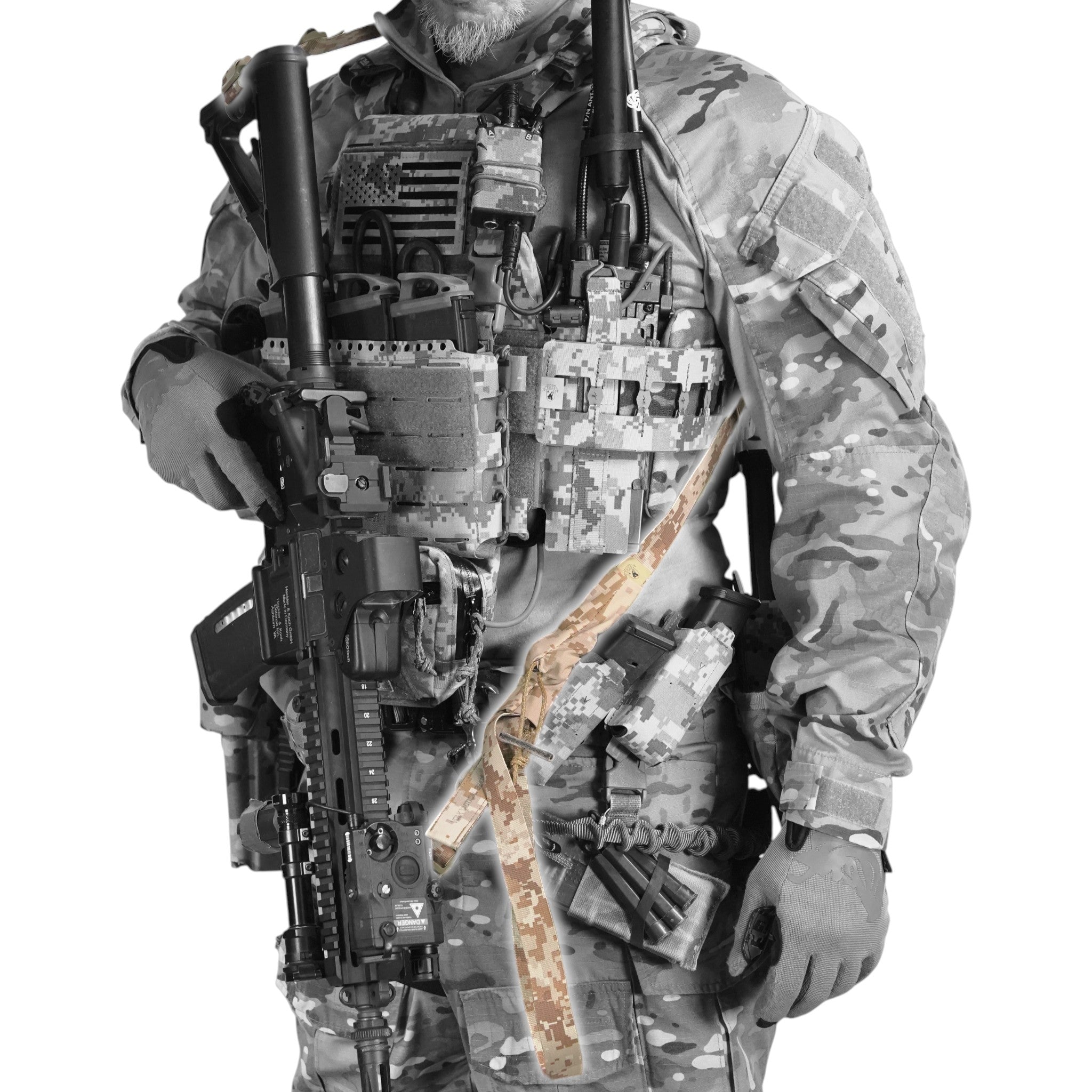 LOW-RESISTANCE SLING【AOR1】 – VOLK TACTICAL GEAR