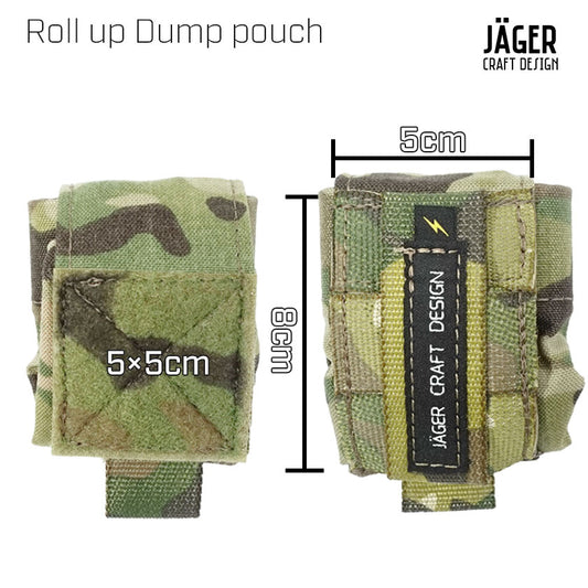 VTG × JÄGER CRAFT DESIGN / Roll up Dump pouch