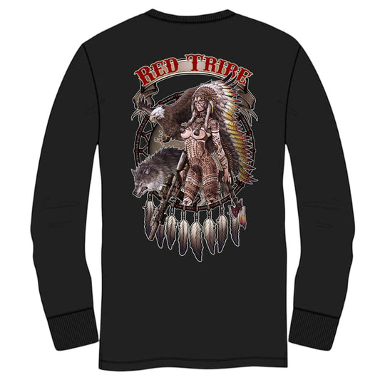 【受注生産】VTG × HAMOTO RED TRIBE Long sleeve & HOODIE