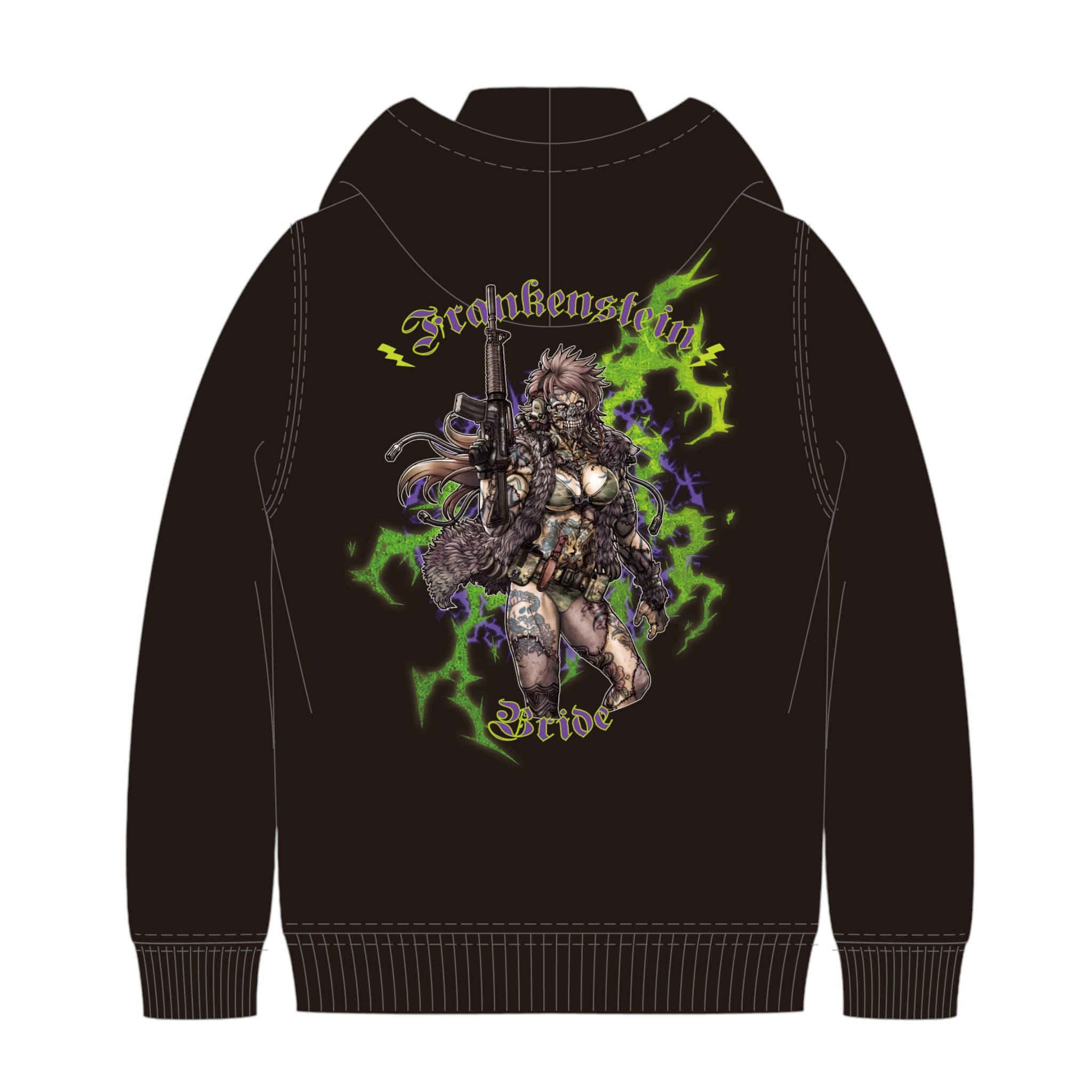受注生産】VTG × HAMOTO Frankenstein Bride Long sleeve & HOODIE