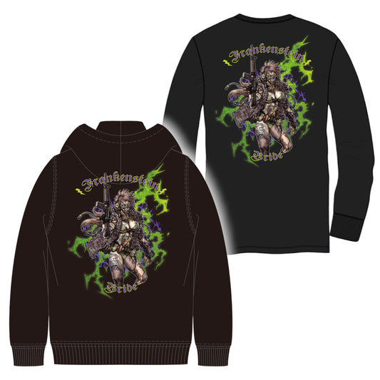 【受注生産】VTG × HAMOTO Frankenstein Bride Long sleeve & HOODIE