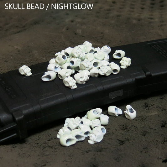 SKULL BEAD / NIGHTGLOW