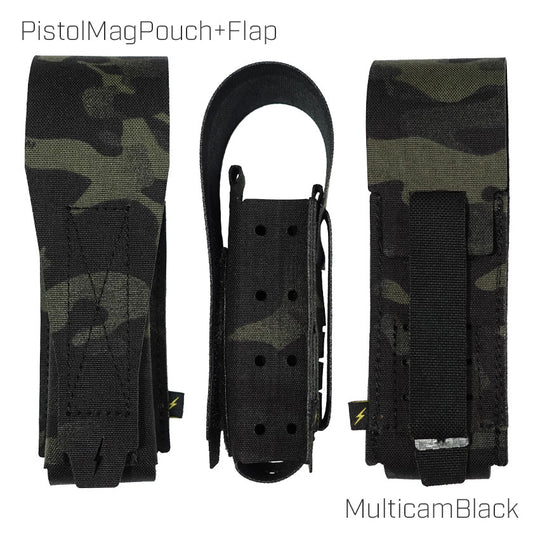 Pistol Mag Pouch + Flap