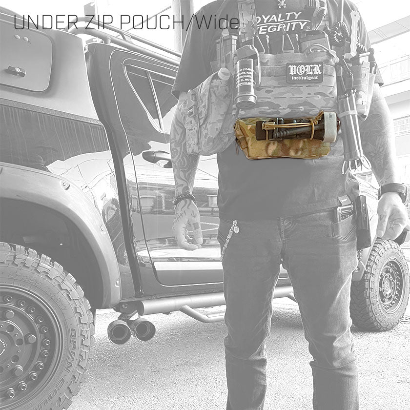 UNDER ZIP POUCH/Wide 最終ロット – VOLK TACTICAL GEAR