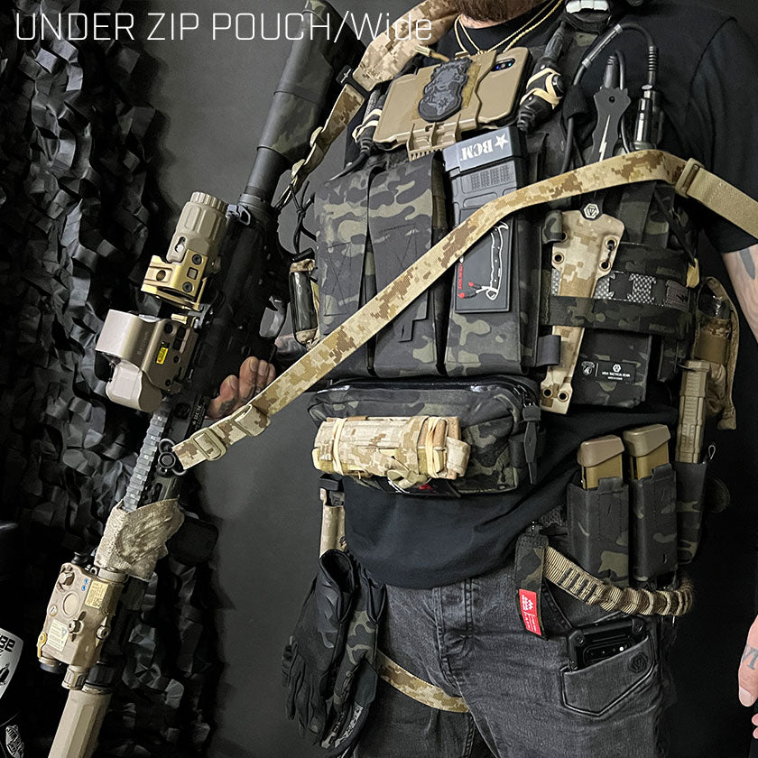 UNDER ZIP POUCH/Wide – VOLK TACTICAL GEAR